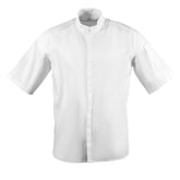 Southside Band Collar Chefs Jacket White Size